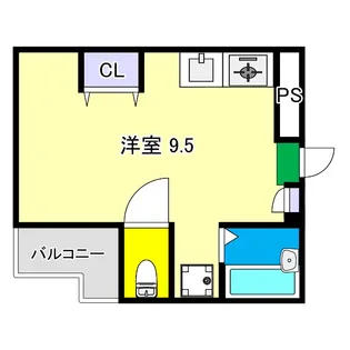 リヒテヴォーヌン【2階】の間取り