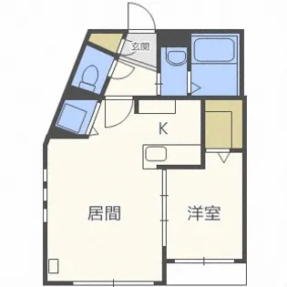 LOTUS大通公園【2階】の間取り