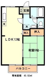 埼玉県川口市西川口4【アパート】の間取り