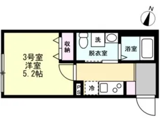 ベイルーム橋本Grande【1階】の間取り