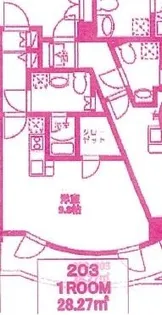 ハーベストヒルズ溝の口2【2階】の間取り