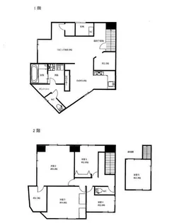 東京都世田谷区上馬2【一戸建】の間取り