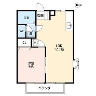 ミライポート【1階】の間取り