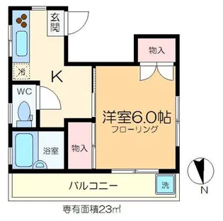 春ビル【2階】の間取り