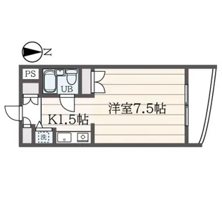 ラウム祐天寺【2階】の間取り