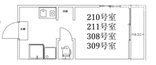 REZET柏【3階】の間取り
