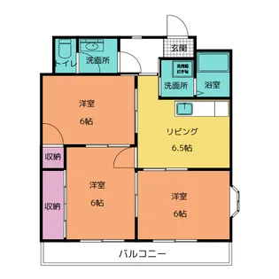 マンションメテオール【1階】の間取り