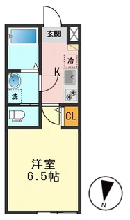 東京都江戸川区北小岩5【アパート】の間取り