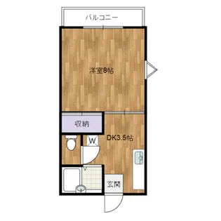 ファミーユ井村【2階】の間取り