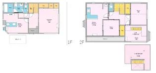 東京都板橋区赤塚5【一戸建】の間取り