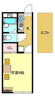 埼玉県行田市清水町【アパート】の間取り