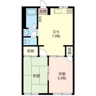 サンビオラ【2階】の間取り