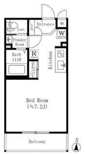 小竹レジデンス【2階】の間取り