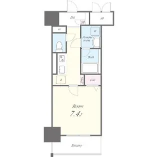 愛知県名古屋市西区那古野2【マンション】の間取り