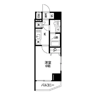 ルクレ高野台レジデンス【4階】の間取り