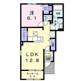 ローレルI【1階】の間取り