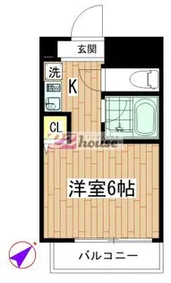 ロイヤルライオンヴィレッジpart5【4階】の間取り