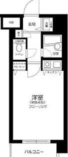 東京都港区赤坂2【マンション】の間取り