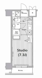 グランド・ガーラ新横浜サウス【6階】の間取り