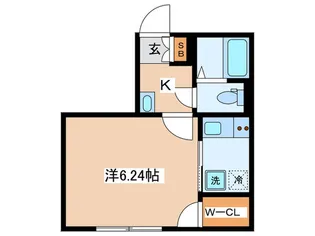 クラブハウス徳丸【3階】の間取り