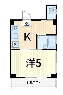 秋田ハイツ【2階】の間取り