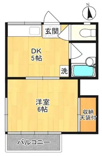 【シャルム】【2階】の間取り