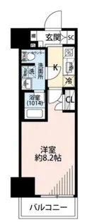 東京都墨田区緑1【マンション】の間取り
