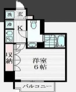 Heal Earth2番館【7階】の間取り