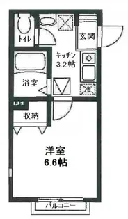 エルメゾン幸町【1階】の間取り