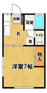 イゲタコーポA・B【1階】の間取り