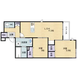 エミネンス【3階】の間取り