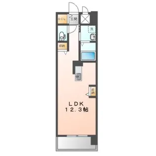 セレスト絆【4階】の間取り