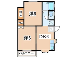 カシーナST【2階】の間取り