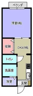 サンシェイド【2階】の間取り