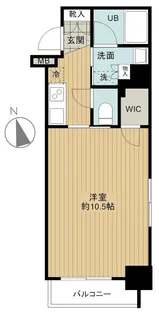 フェニックス新宿夏目坂【9階】の間取り