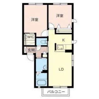 京都府福知山市字篠尾【アパート】の間取り