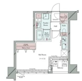 GRAN PASEO広尾 グランパセオ広尾【4階】の間取り