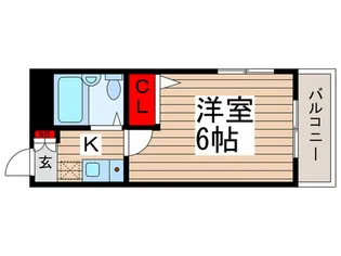 ラ・スコリエーラ南柏【4階】の間取り