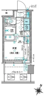 東京都北区赤羽南2【マンション】の間取り
