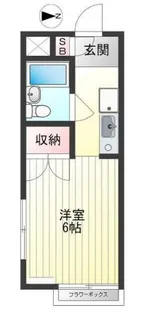 メープルヒルズ【2階】の間取り