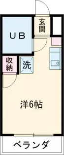立川プラザー【2階】の間取り