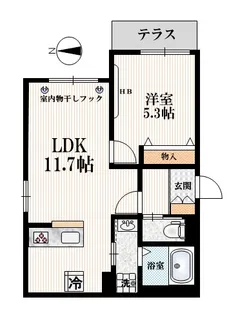 東京都練馬区豊玉中1【マンション】の間取り