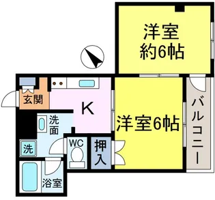 メゾンSK【2階】の間取り