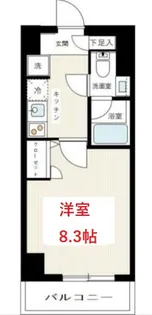 東京都大田区北糀谷1【マンション】の間取り