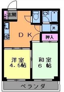 K&501【2階】の間取り