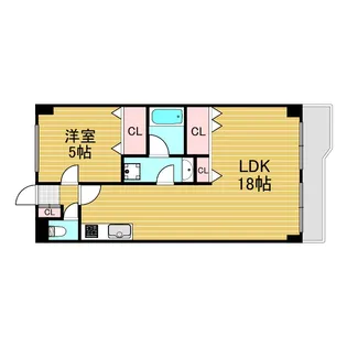 ロイヤルパーク【3階】の間取り