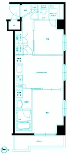 ルーブル南馬込六番館【1階】の間取り