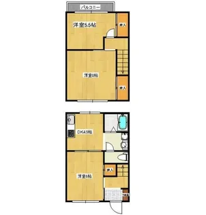 クレール円座の間取り