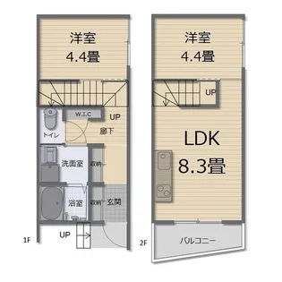 fluke s-terraceの間取り