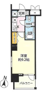 ガリシア九段下ライズ【6階】の間取り